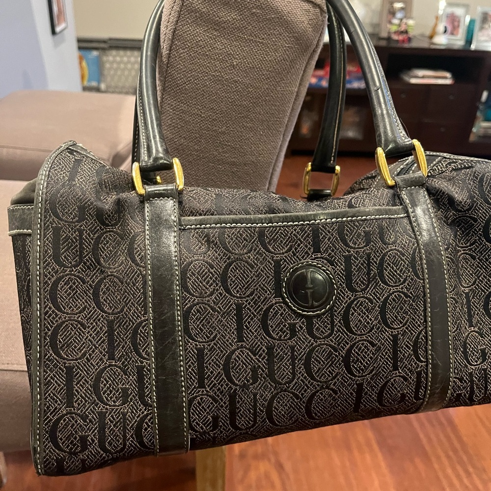 Vintage Black Gucci Handbag